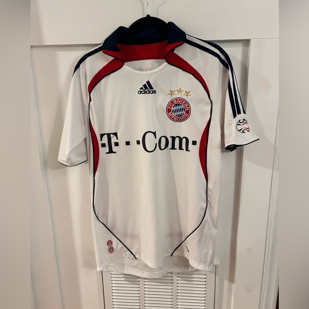 Bayern Munich Away football shirt 2006 Soccer Adidas Jersey Mens Trikot Size Sm